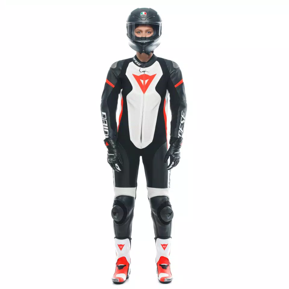 GROBNIK - WOMEN'S 1-PIECE MOTORCYCLE PERFORATED LEATHER SUIT