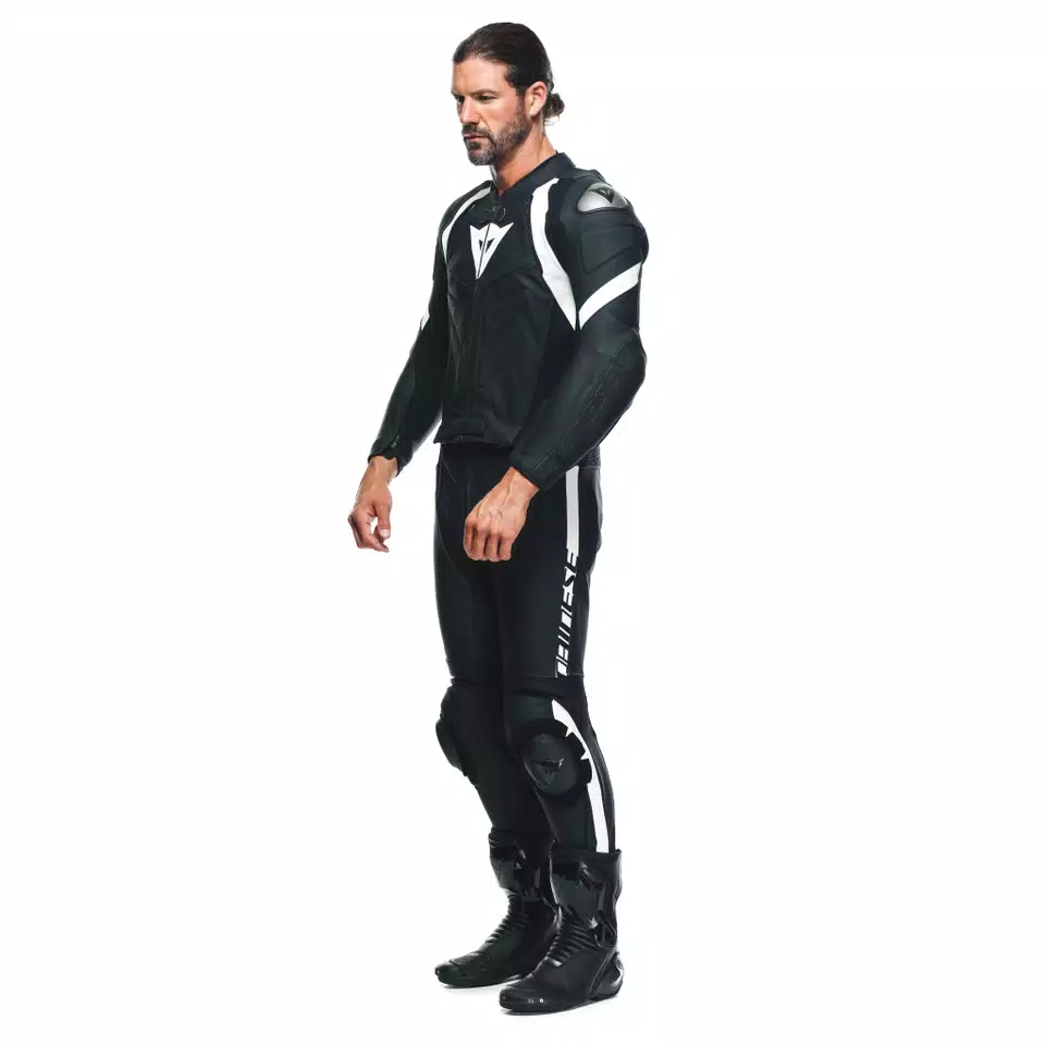 AVRO 4 - MEN'S 2-PIECE MOTORCYCLE LEATHER SUIT (SHORT/TALL)