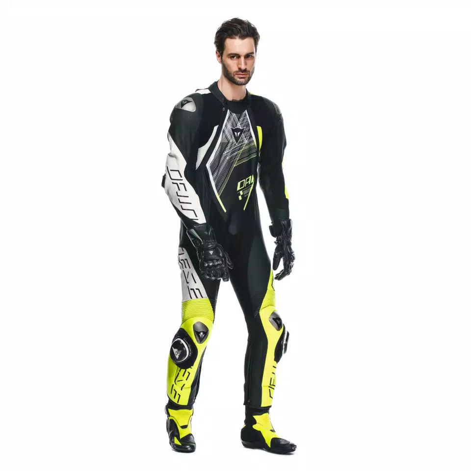 AUDAX D-ZIP - MEN'S 1-PIECE MOTORCYCLE PERFORATED LEATHER SUIT