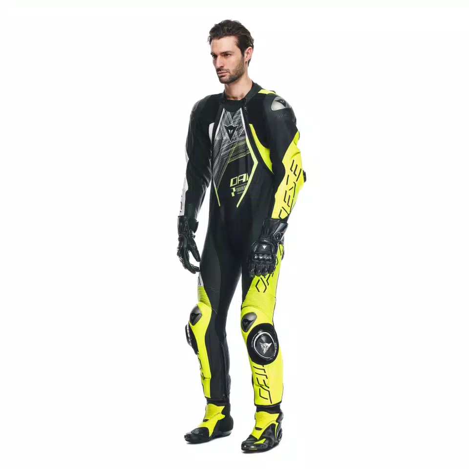 AUDAX D-ZIP - MEN'S 1-PIECE MOTORCYCLE PERFORATED LEATHER SUIT