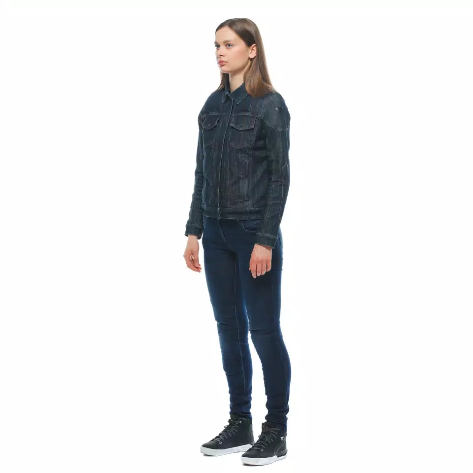DENIM TEX - WOMEN'S MOTORCYCLE JACKET IN FABRIC