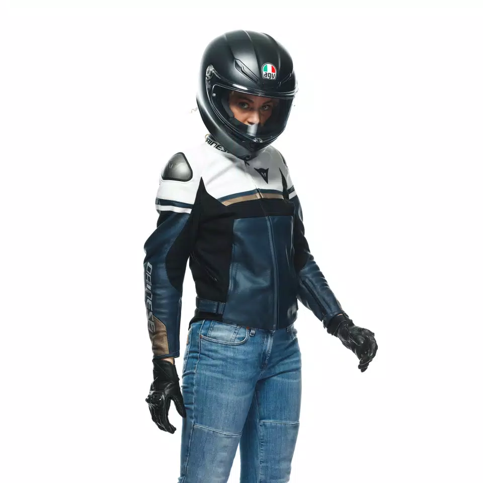 RAPIDA - WOMEN'S MOTORCYCLE LEATHER JACKET