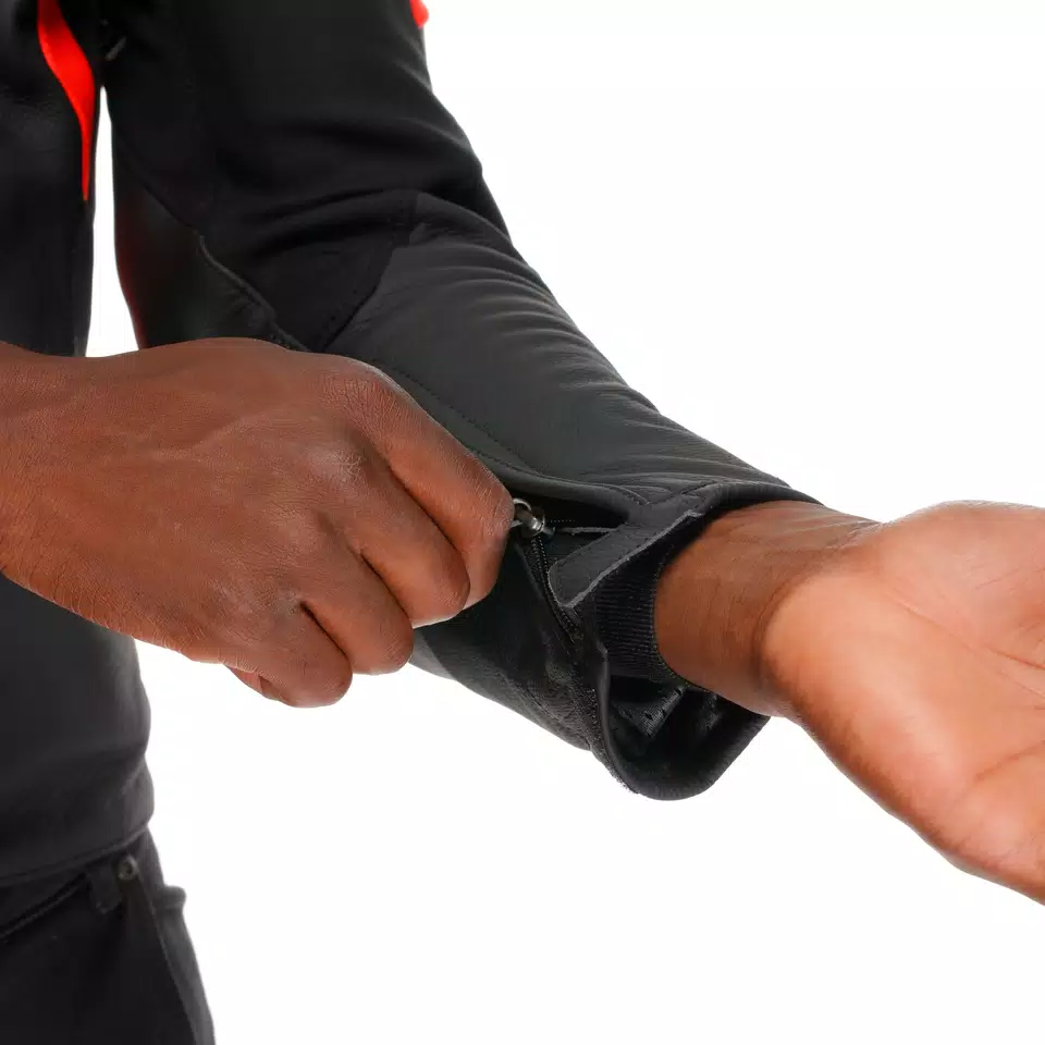 RACING 5 - MEN LEATHER MOTORCYCLE JACKET