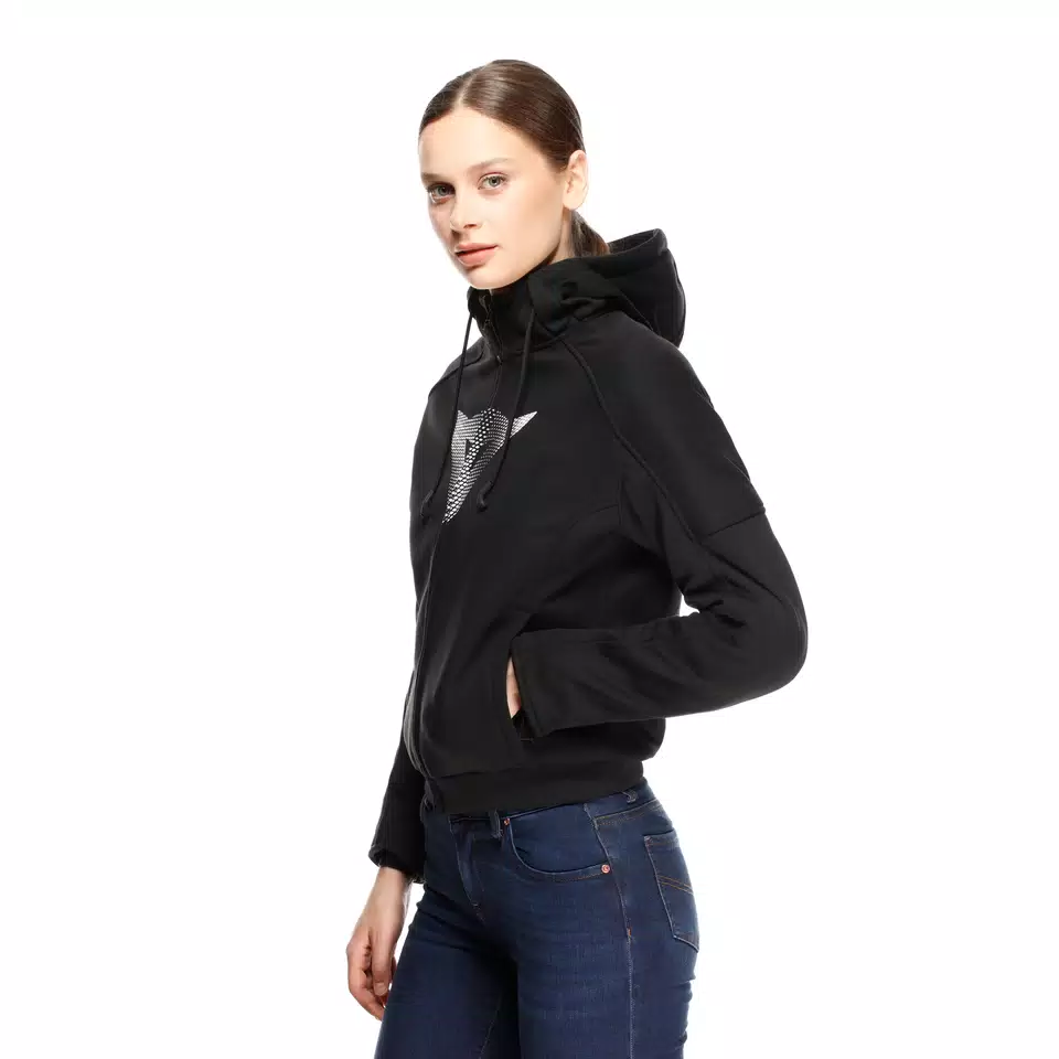 DAEMON-X - WOMEN'S MOTORCYCLE HOODIE FULL-ZIP
