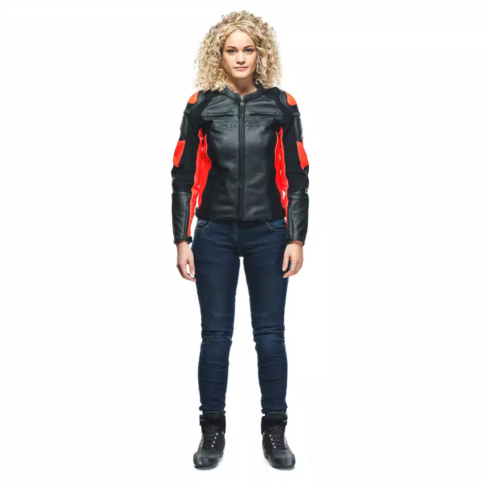 RACING 4 - WOMEN'S MOTORCYCLE LEATHER JACKET