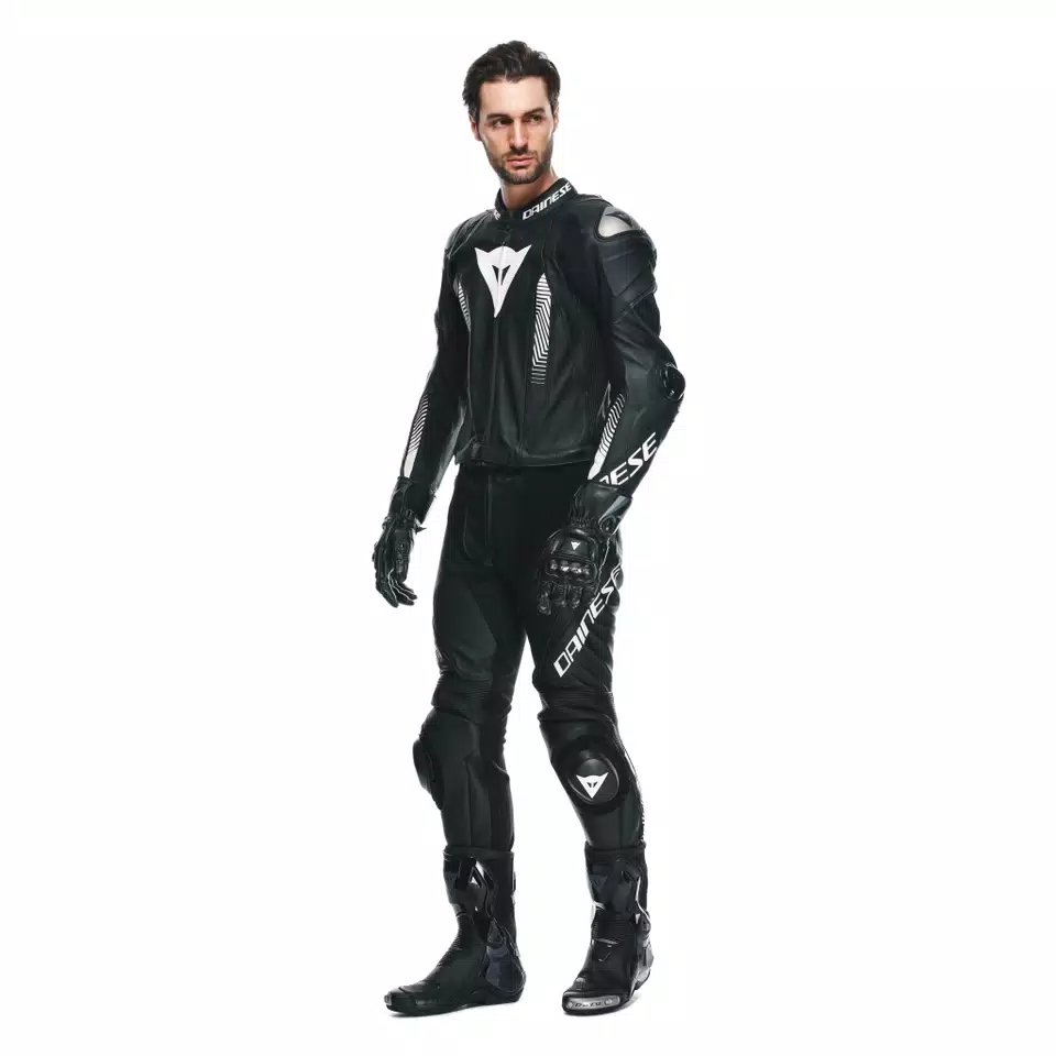 LAGUNA SECA 5 - MEN'S 2-PIECE MOTORCYCLE PERFORATED LEATHER SUIT