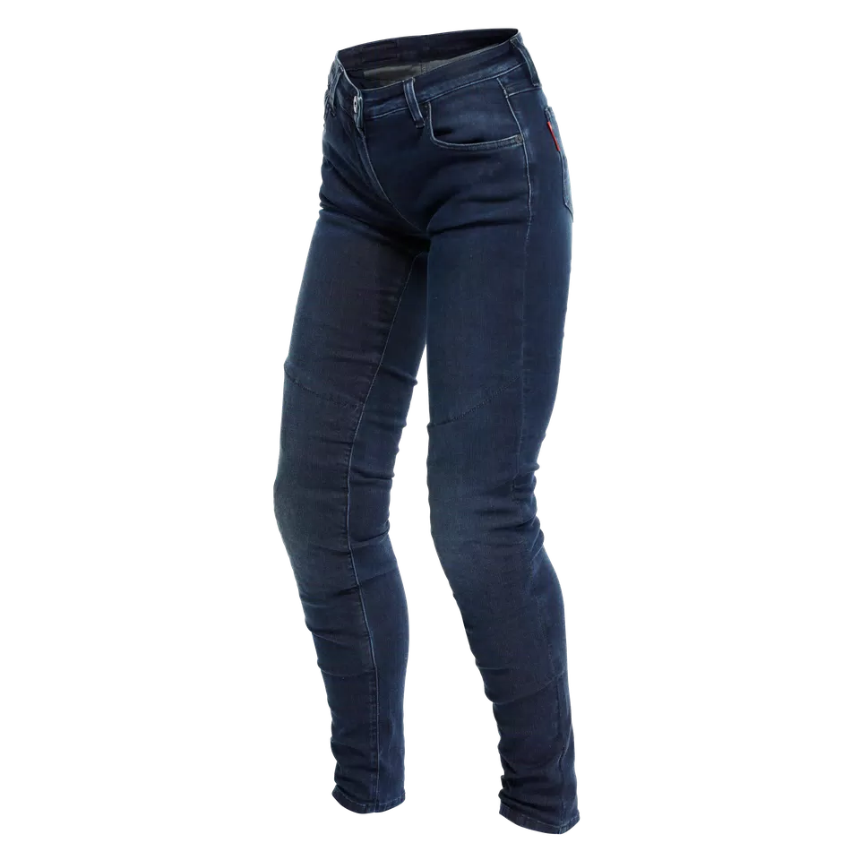 DENIM BRUSHED SKINNY - WOMEN'S MOTORCYCLE JEANS