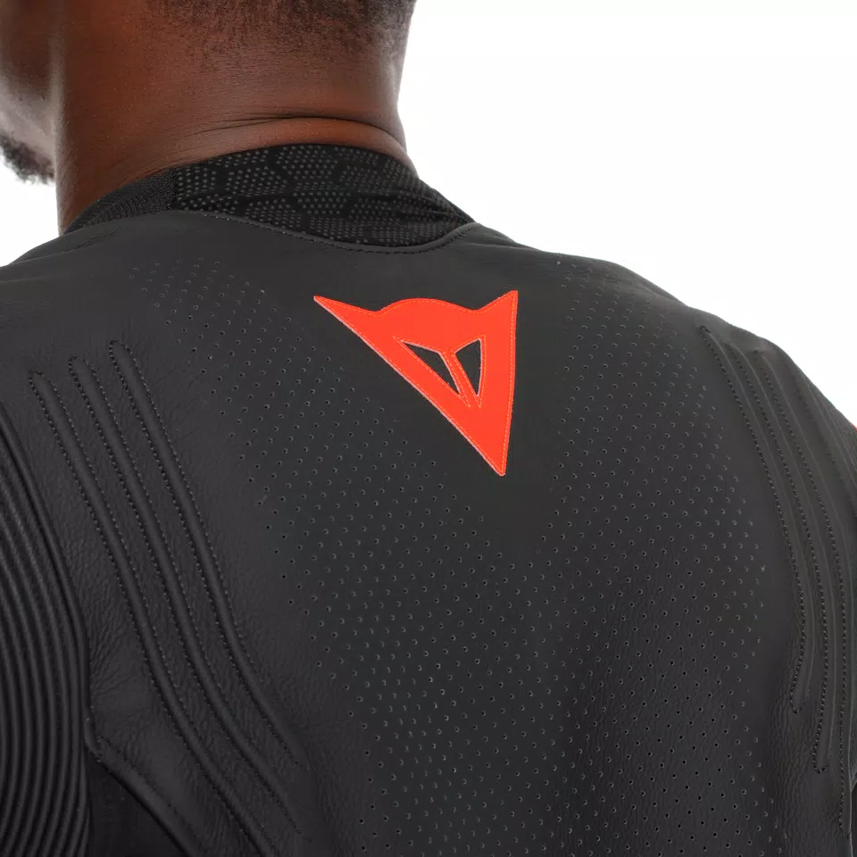 RACING 5 - MEN PERFORATED LEATHER MOTORCYCLE JACKET