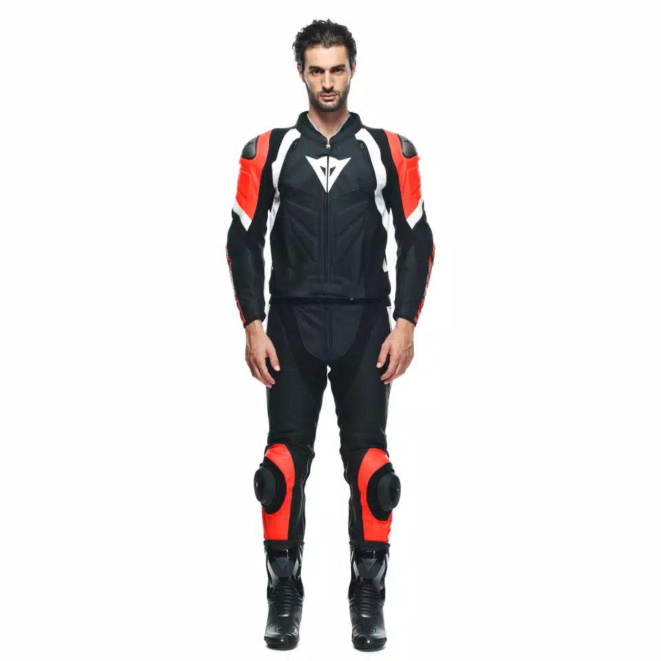AVRO 4 - MEN'S 2-PIECE MOTORCYCLE LEATHER SUIT