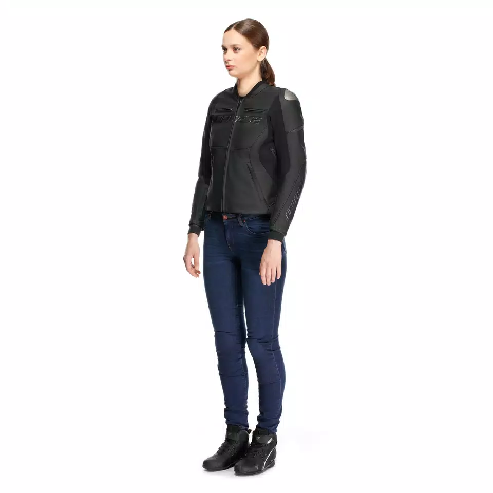 RACING 5 - WOMEN'S LEATHER MOTORCYCLE JACKET