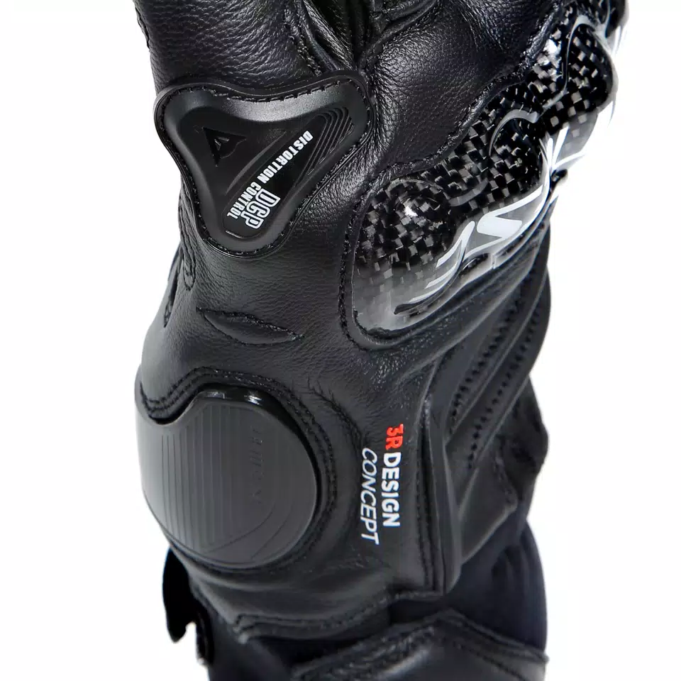 CARBON 4 - MEN'S MOTORCYCLE SHORT LEATHER GLOVES
