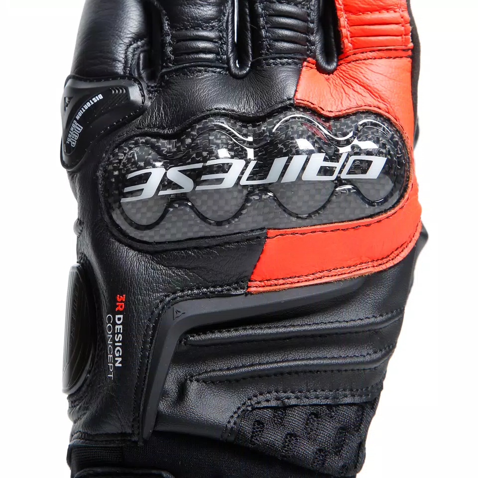 CARBON 4 - MEN'S MOTORCYCLE SHORT LEATHER GLOVES