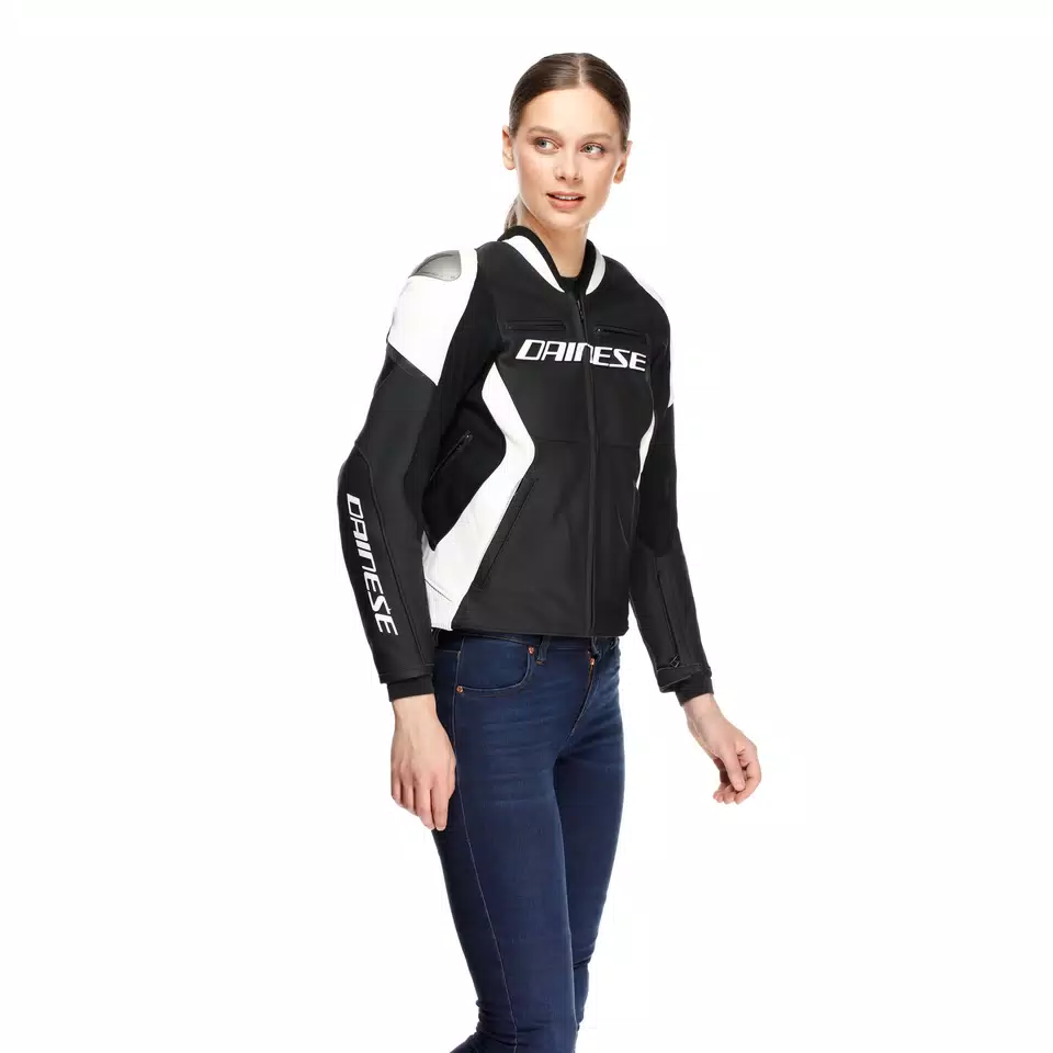 RACING 5 - WOMEN'S LEATHER MOTORCYCLE JACKET