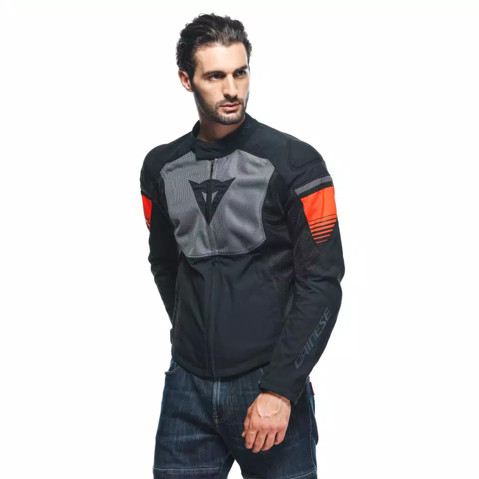 AIR FAST TEX - MEN'S SUMMER MOTORCYCLE JACKET IN FABRIC