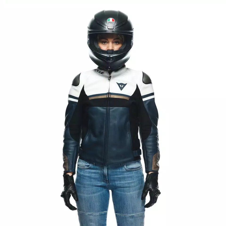 RAPIDA - WOMEN'S MOTORCYCLE LEATHER JACKET