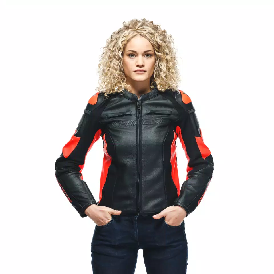 RACING 4 - WOMEN'S MOTORCYCLE LEATHER JACKET