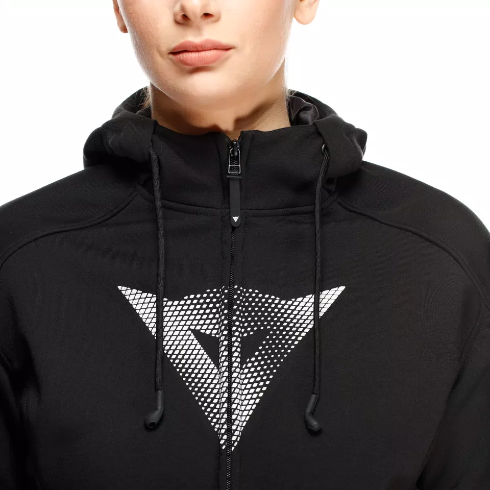DAEMON-X - WOMEN'S MOTORCYCLE HOODIE FULL-ZIP