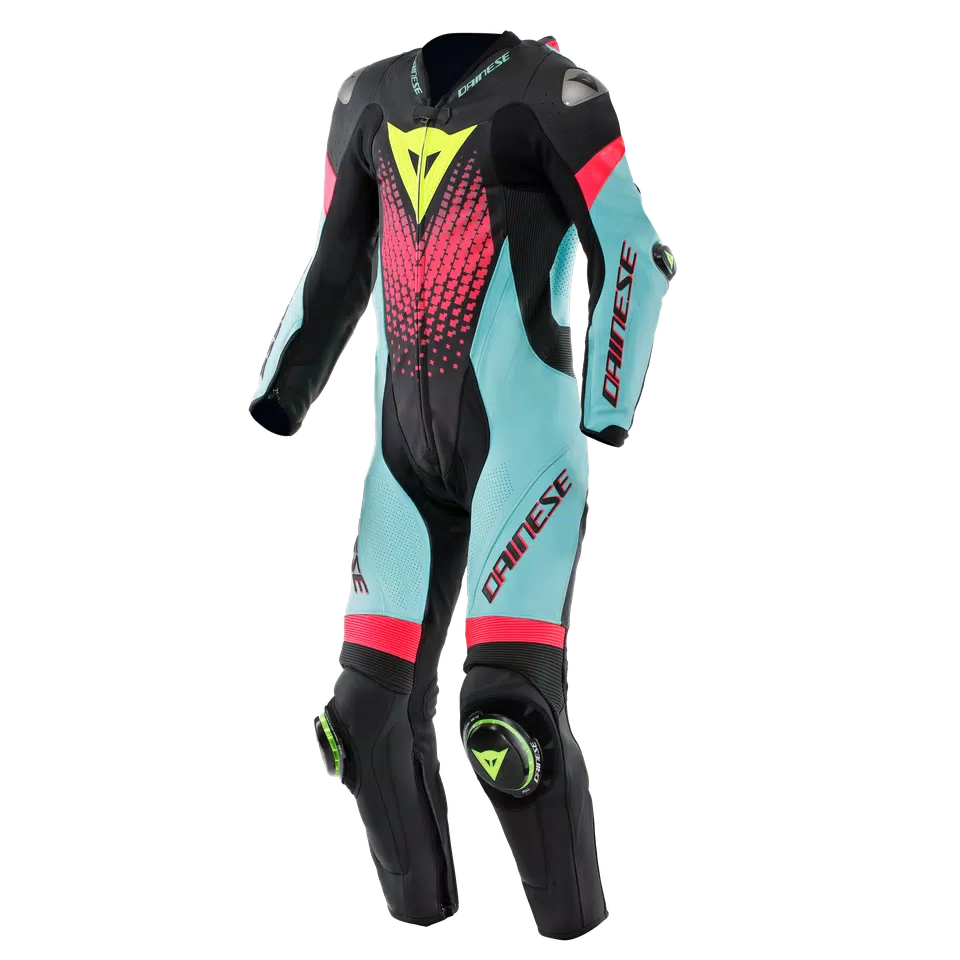 LAGUNA SECA 6 - PERFORATED ONE-PIECE LEATHER RACING SUIT