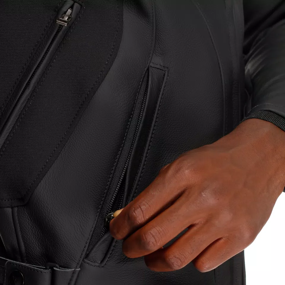 RACING 5 - MEN LEATHER MOTORCYCLE JACKET