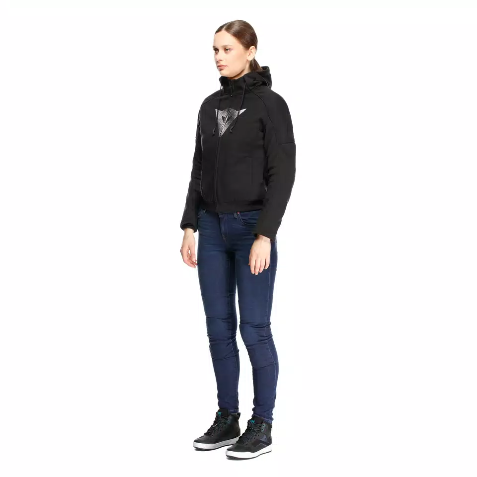 DAEMON-X - WOMEN'S MOTORCYCLE HOODIE FULL-ZIP