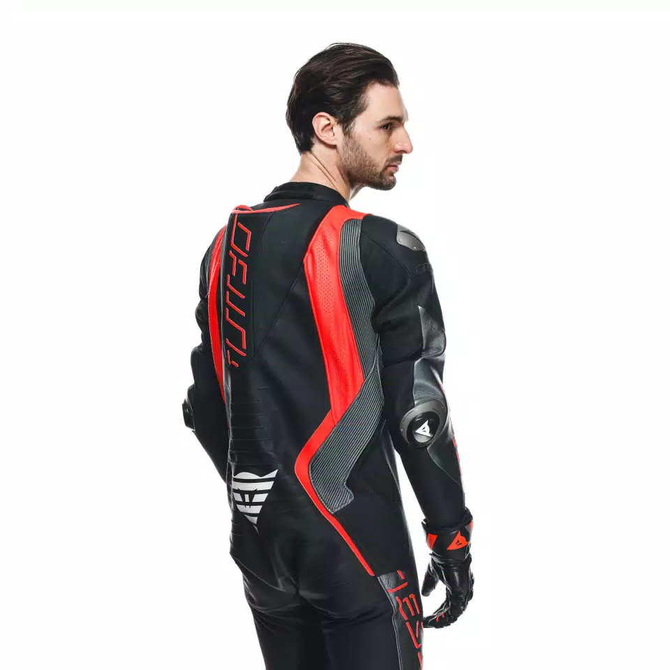 AUDAX D-ZIP - MEN'S 1-PIECE MOTORCYCLE PERFORATED LEATHER SUIT