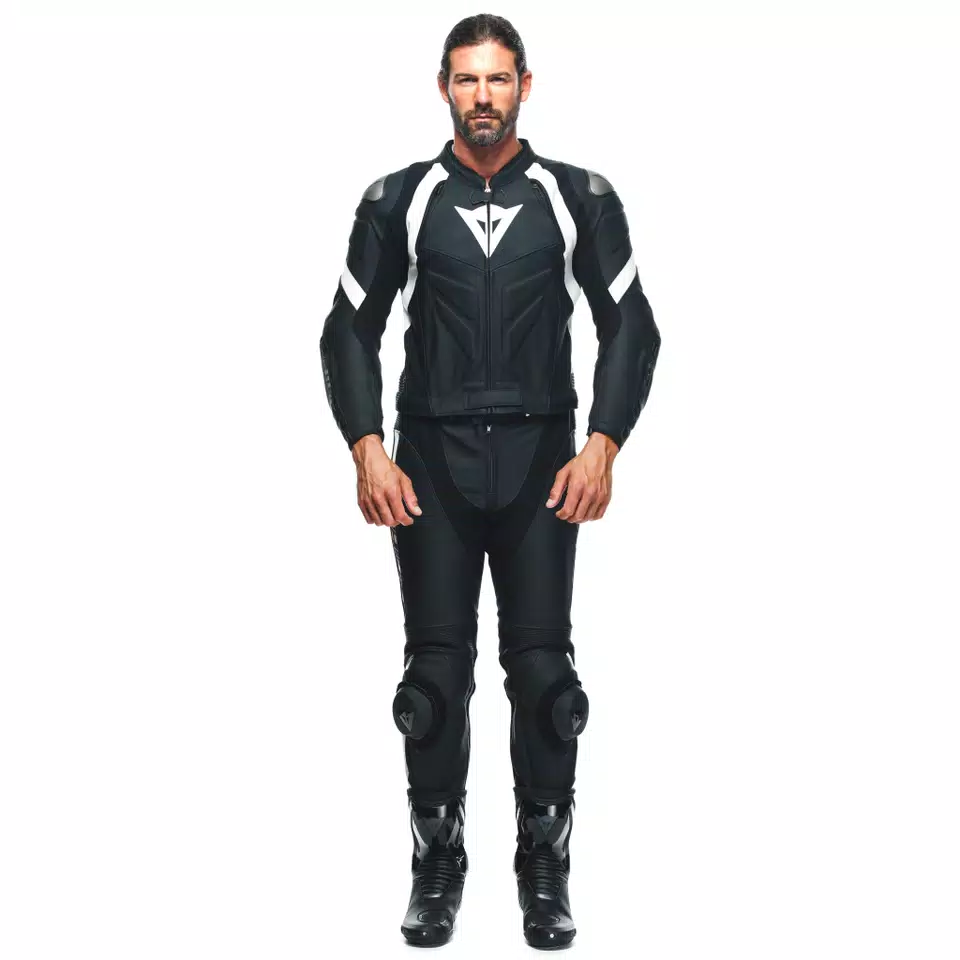 AVRO 4 - MEN'S 2-PIECE MOTORCYCLE LEATHER SUIT (SHORT/TALL)