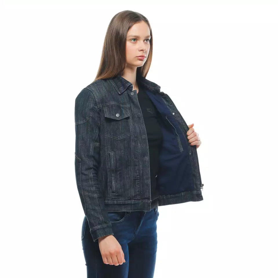DENIM TEX - WOMEN'S MOTORCYCLE JACKET IN FABRIC