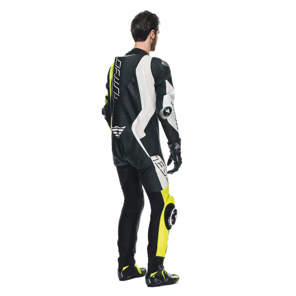 AUDAX D-ZIP - MEN'S 1-PIECE MOTORCYCLE PERFORATED LEATHER SUIT