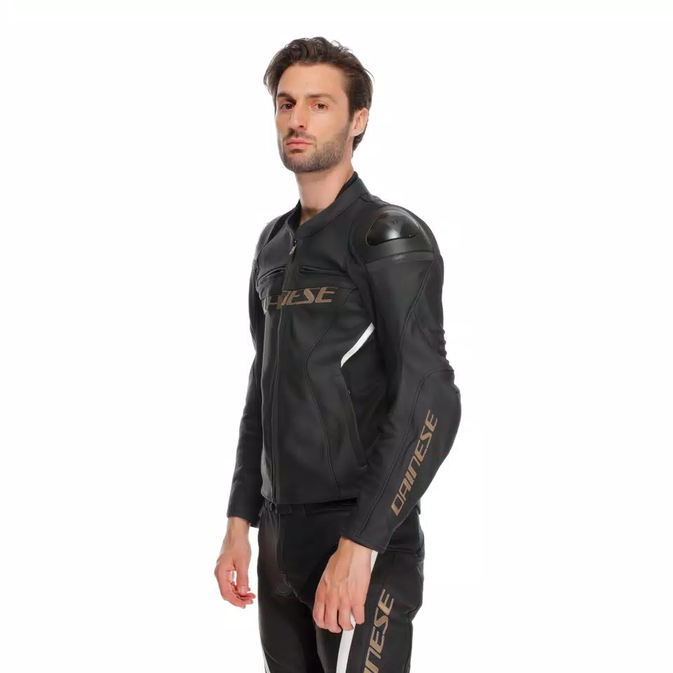 RACING 4 - MEN LEATHER MOTORCYCLE JACKET