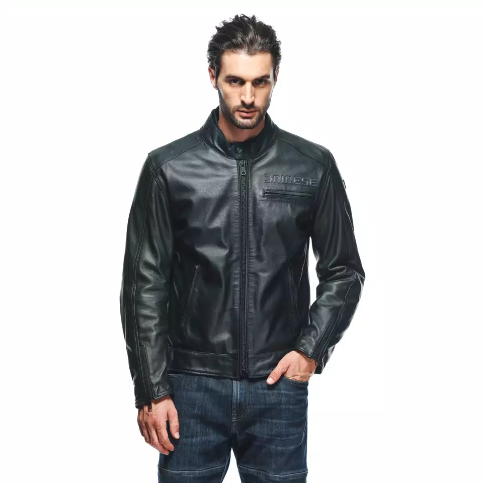 ZAURAX - MEN'S MOTORCYCLE LEATHER JACKET