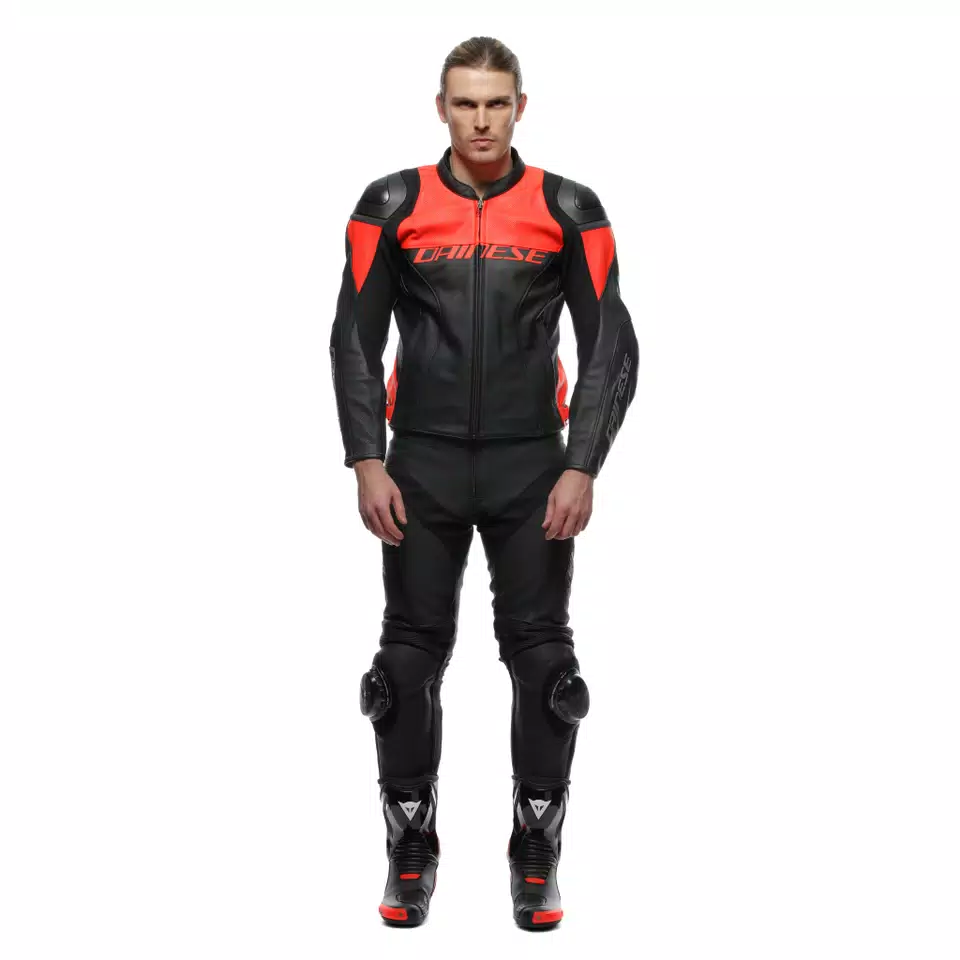 DELTA 4 - MEN'S MOTORCYCLE PERFORATED LEATHER PANTS