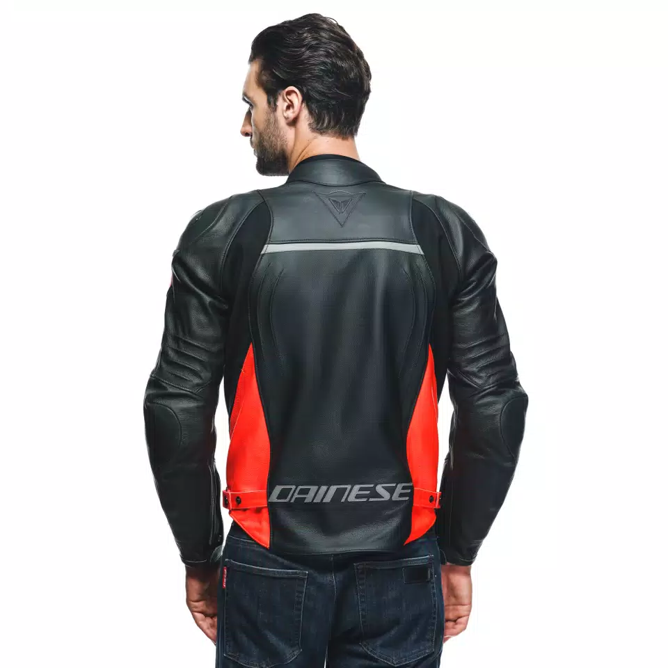 RACING 4 - MEN LEATHER MOTORCYCLE JACKET