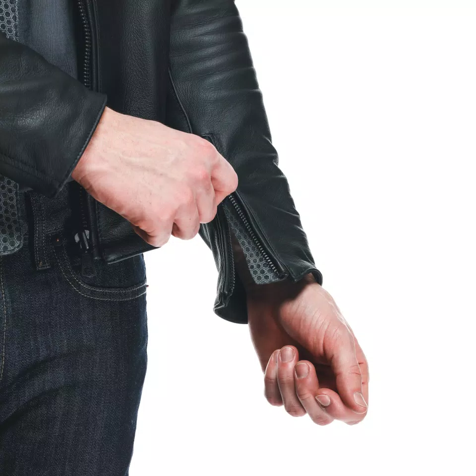 FULCRO - MEN'S MOTORCYCLE LEATHER JACKET