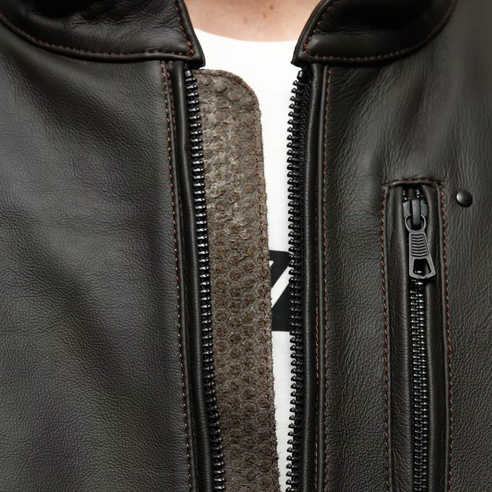 FULCRO - MEN'S MOTORCYCLE LEATHER JACKET