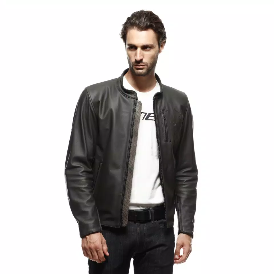 FULCRO - MEN'S MOTORCYCLE LEATHER JACKET