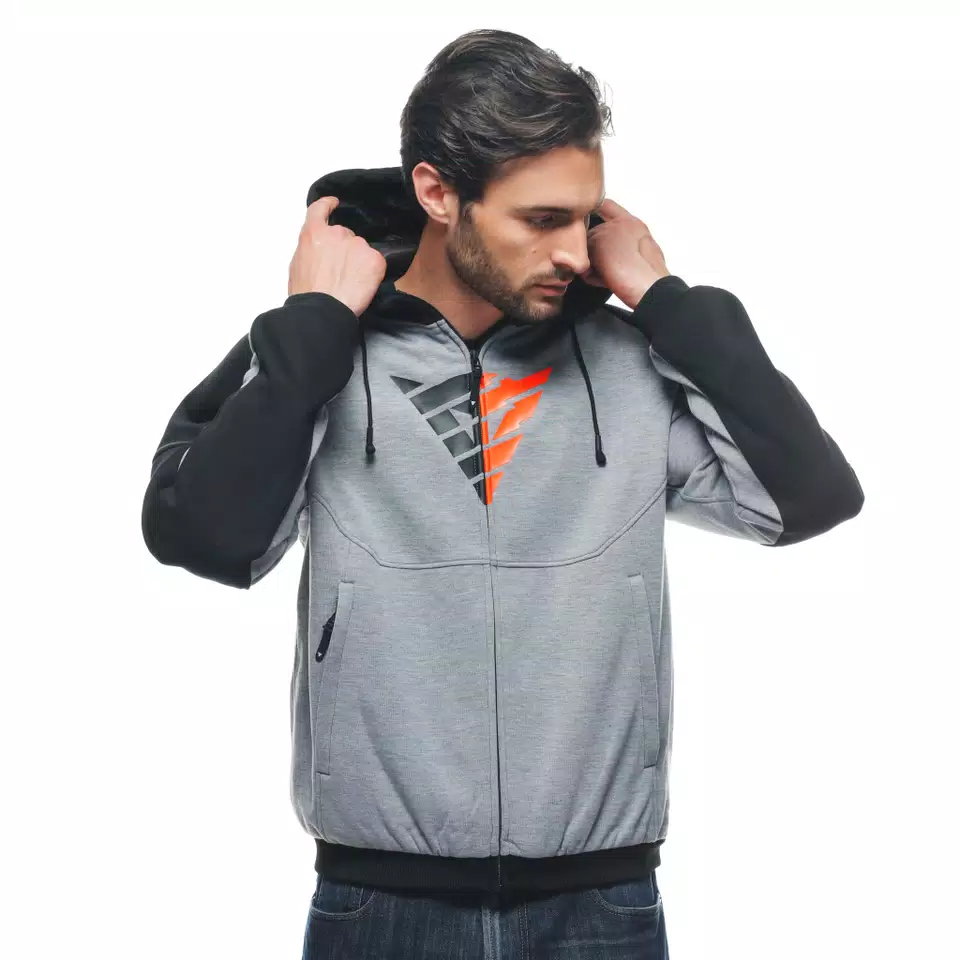DAEMON-X SAFETY HOODIE - MEN'S MOTORCYCLE SAFETY HOODIE