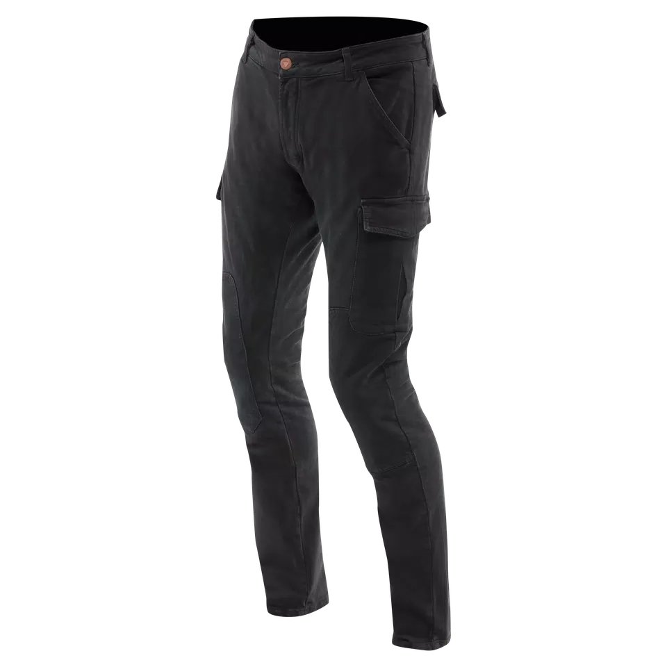 CARGO - MEN SLIM TAPERED MOTORCYCLE PANTS