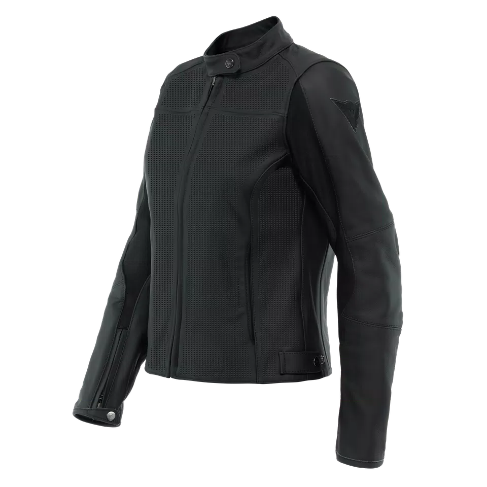 RAZON 2 - WOMEN'S MOTORCYCLE PERFORATED LEATHER JACKET