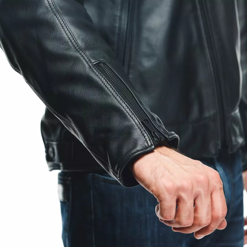 ZAURAX - MEN'S MOTORCYCLE LEATHER JACKET