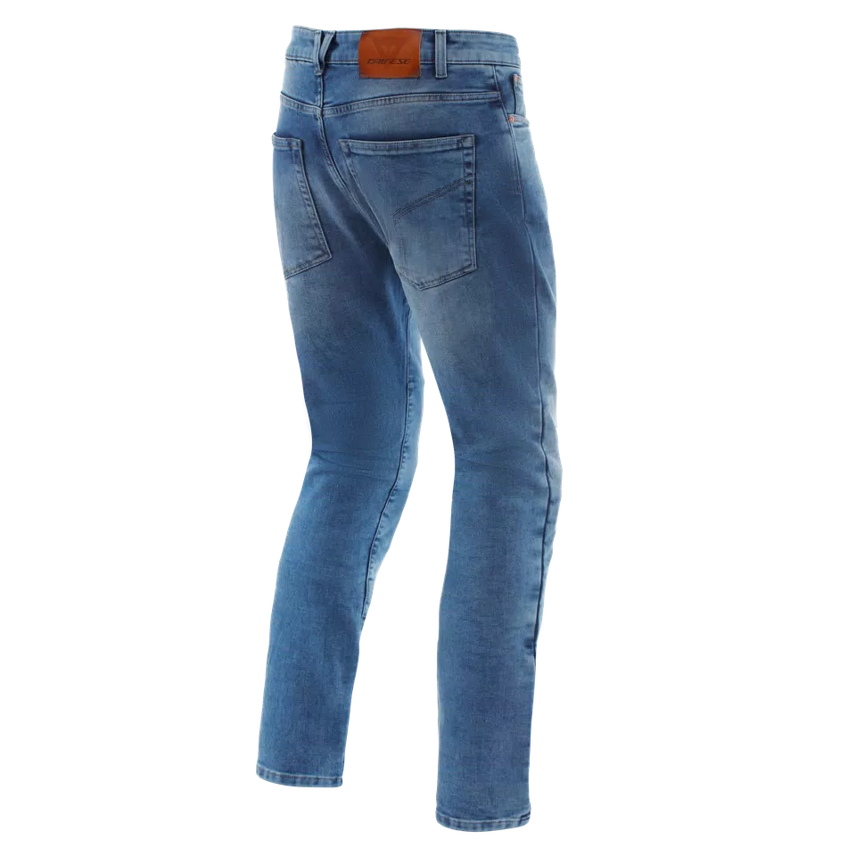 5-POCKET DENIM - REGULAR TAPERED MOTORCYCLE JEANS