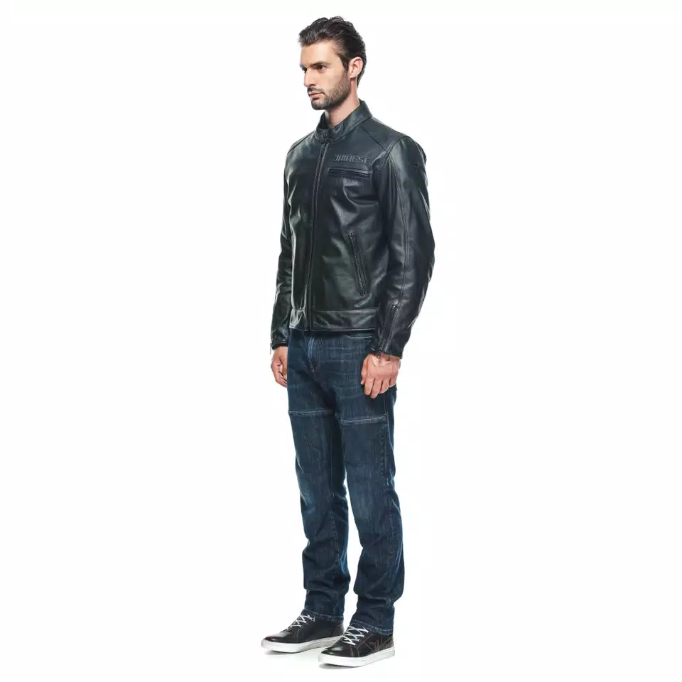 ZAURAX - MEN'S MOTORCYCLE LEATHER JACKET