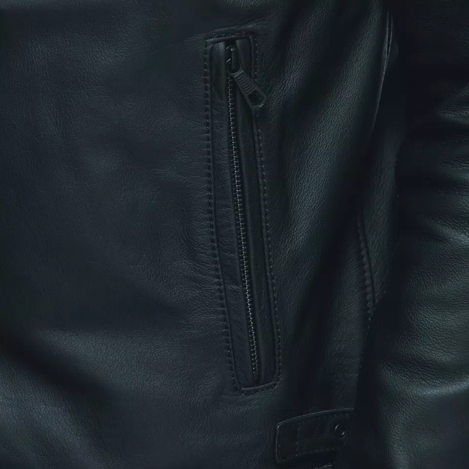 CHIODO - MEN'S MOTORCYCLE LEATHER JACKET