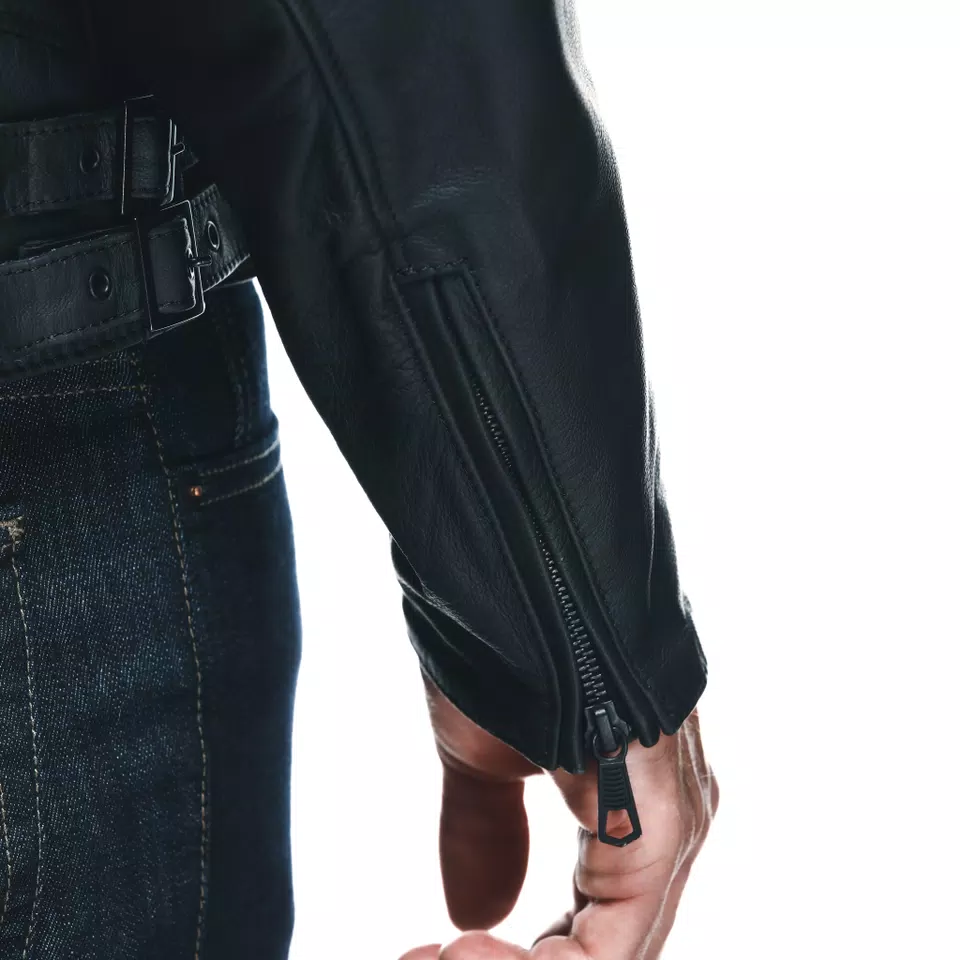 CHIODO - MEN'S MOTORCYCLE LEATHER JACKET