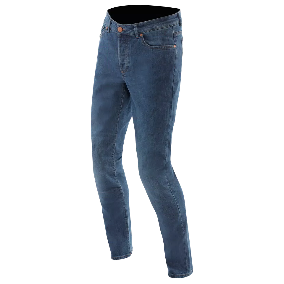 5-POCKET DENIM - MEN REGULAR MOTORCYCLE JEANS