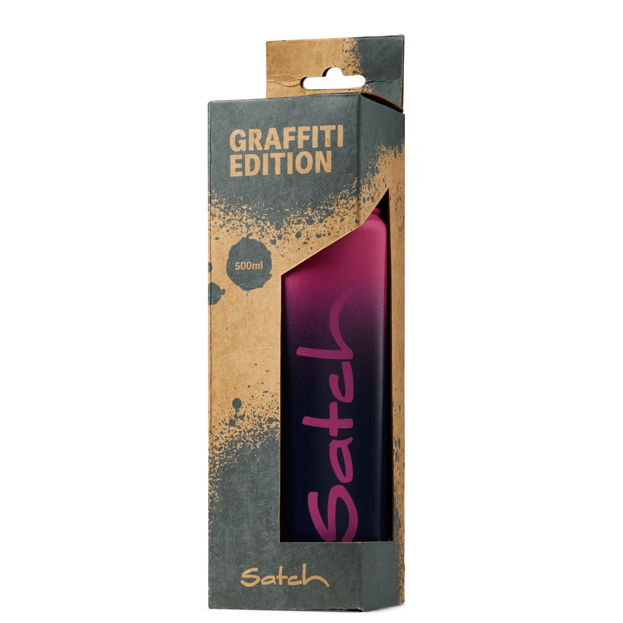 Drinking Bottle Pink Graffiti