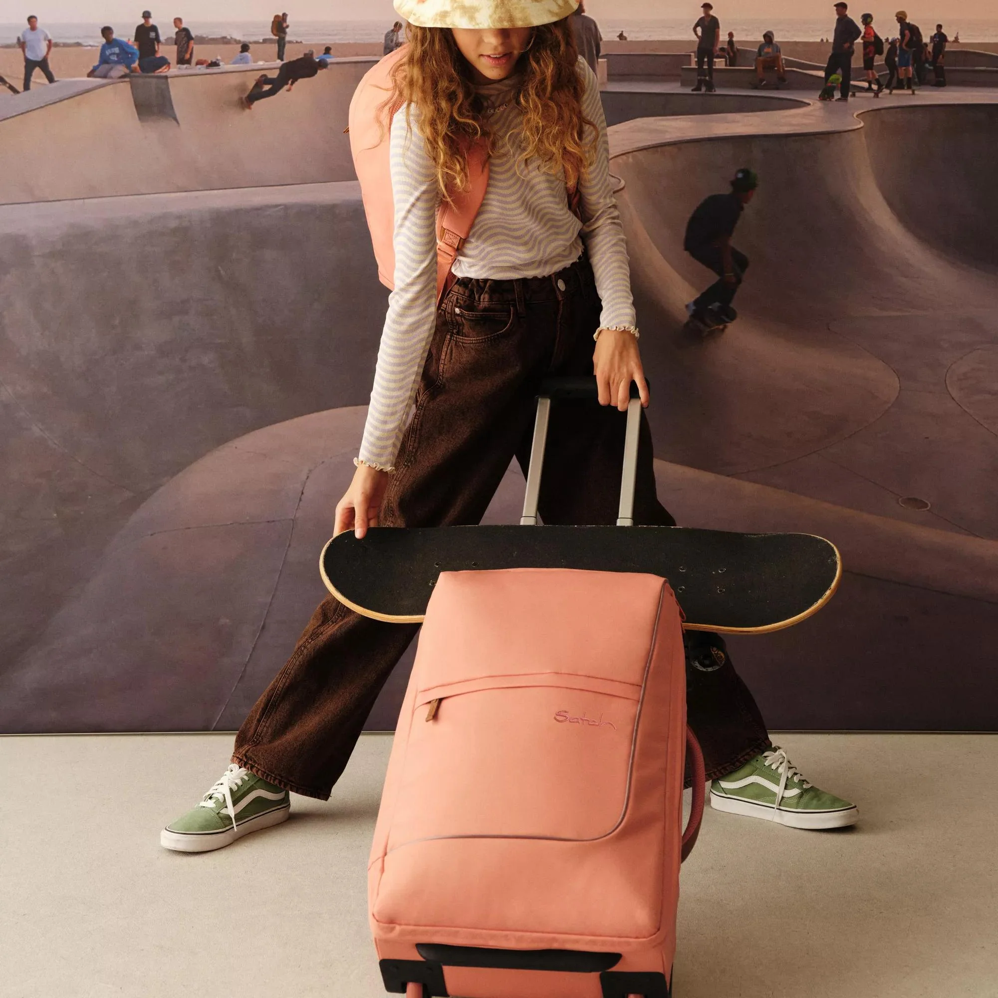 flow M Trolley Pure Coral