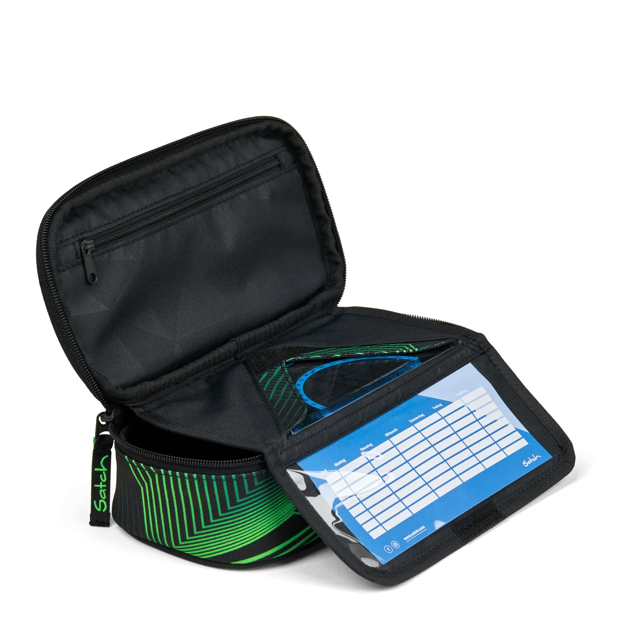 Pencil Box Seismic Green