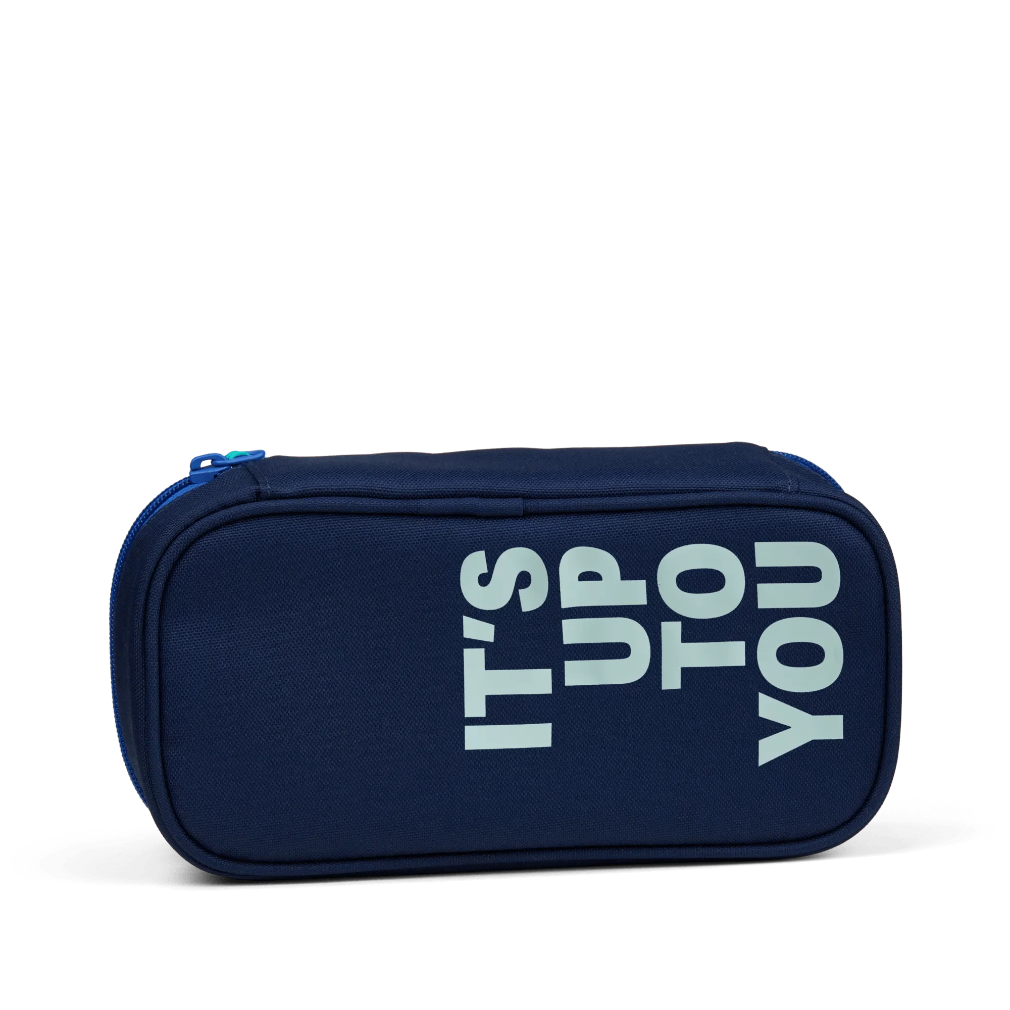 Pencil Box Crossed Blue