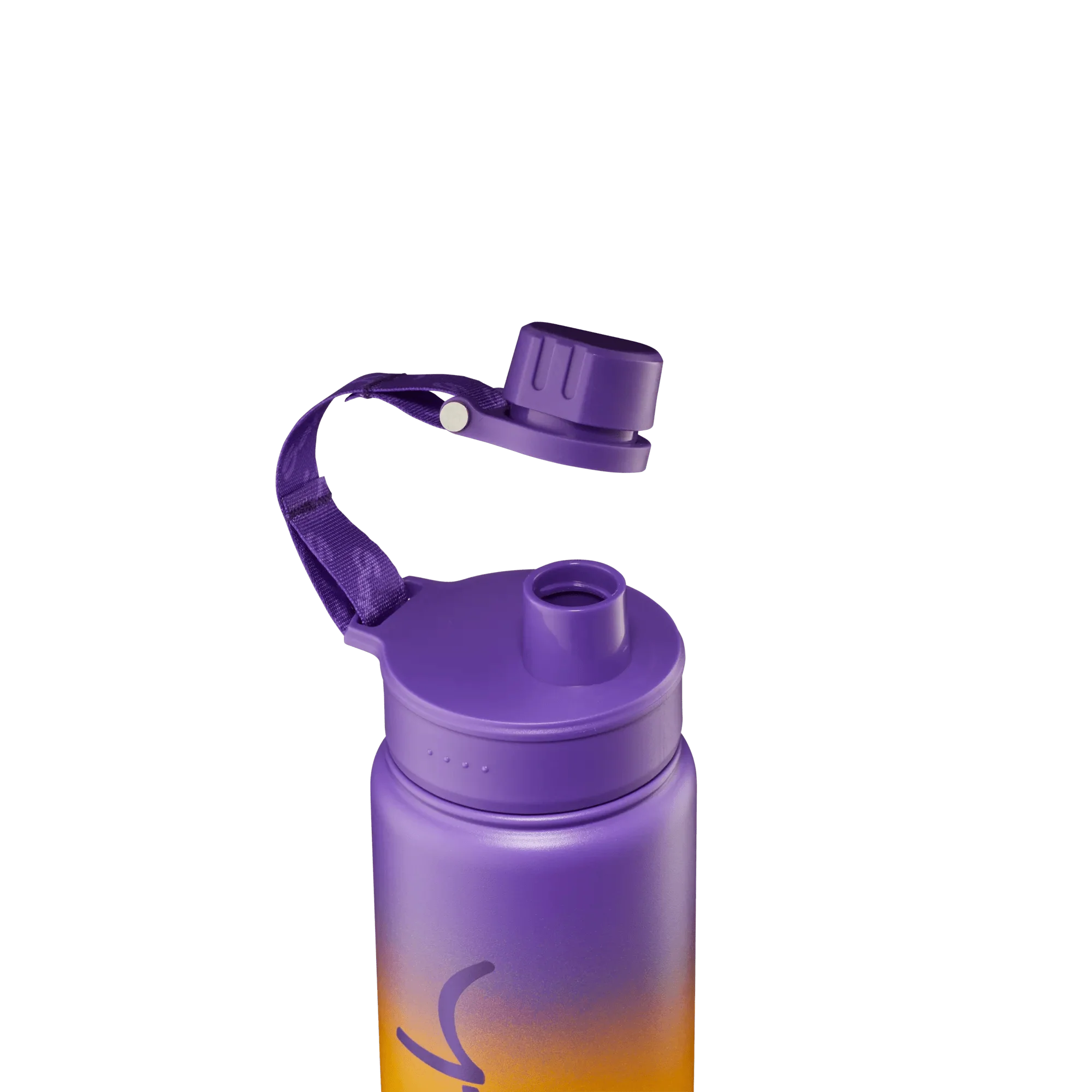 Drinking Bottle Purple Graffiti