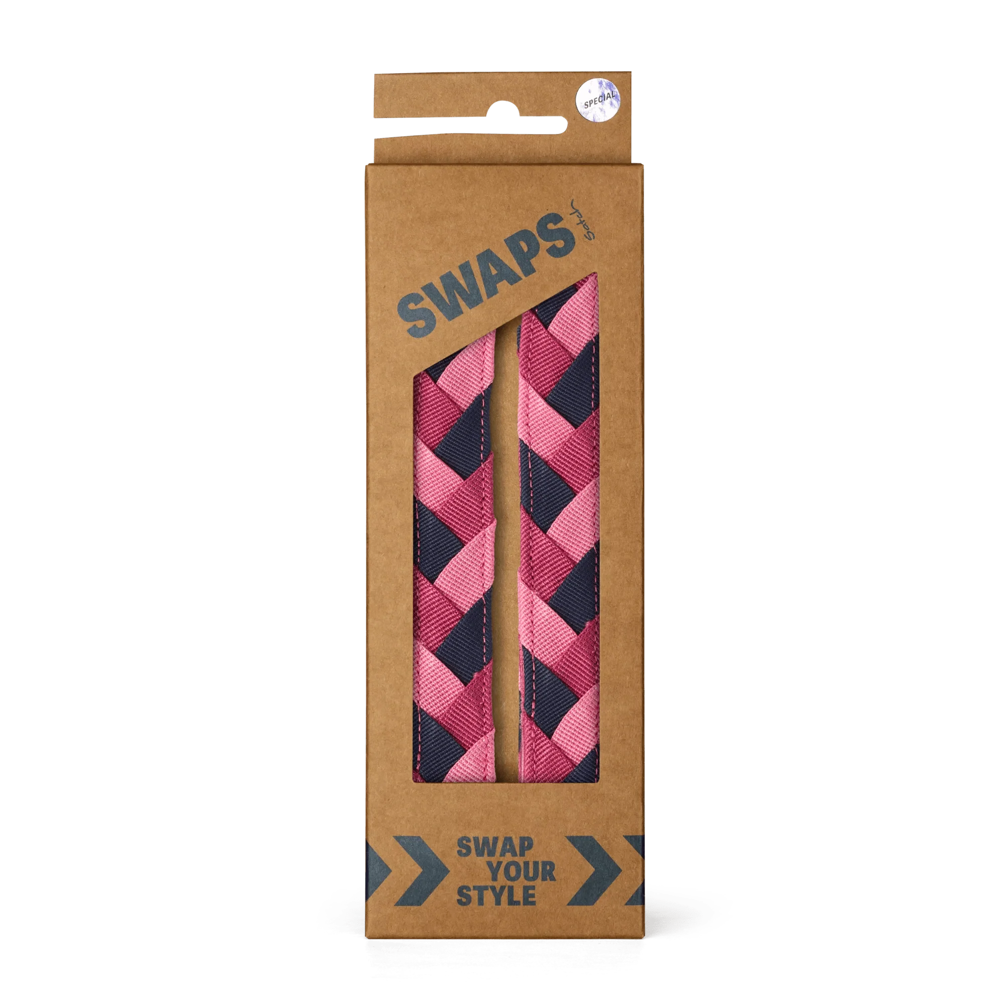 SWAPS Braided Pink